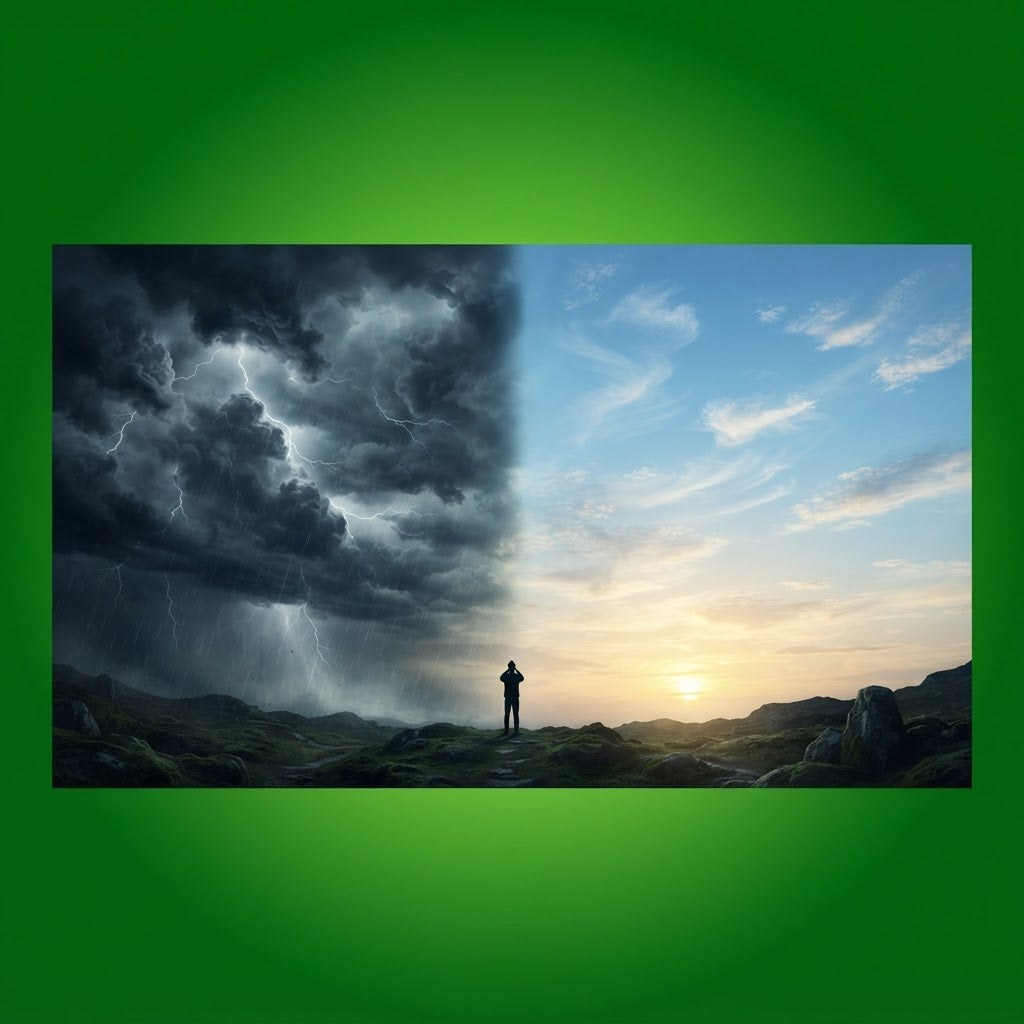 The Sky Is Not the Storm: A Meditation Technique That Actually Stops Panic Attacks