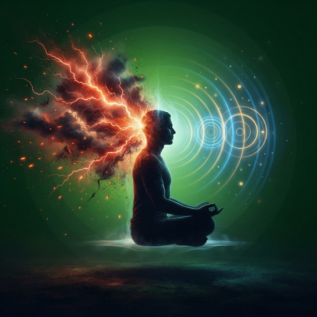From Panic to Peace: What Neuroscience Actually Says About Meditation (It's Not What You Think)
