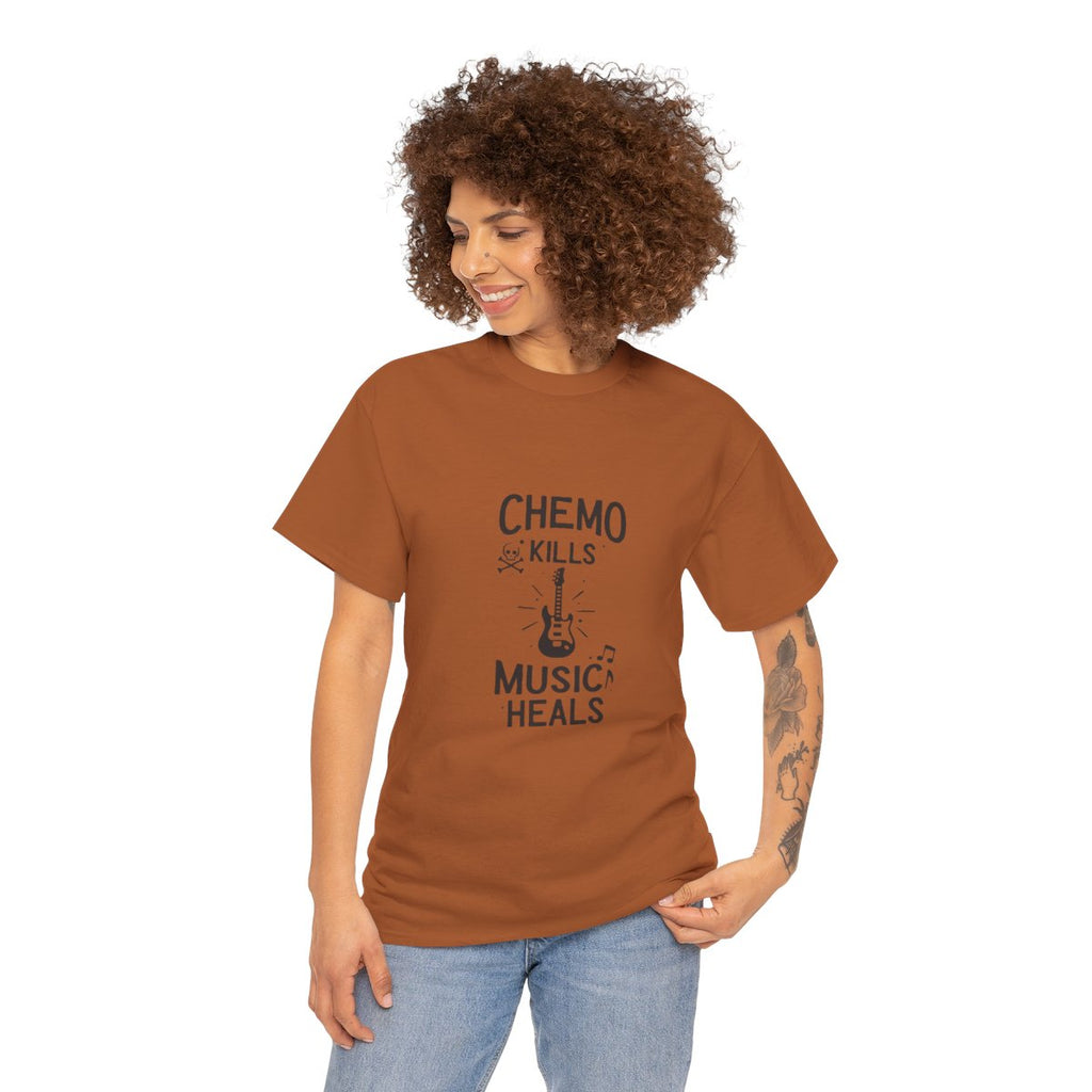 Chemo Kills Musoc Heals Unisex Graphic T-Shirt