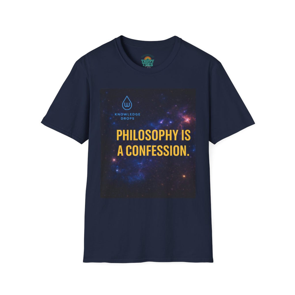 Philosophy is a Confession Galaxy T-Shirt