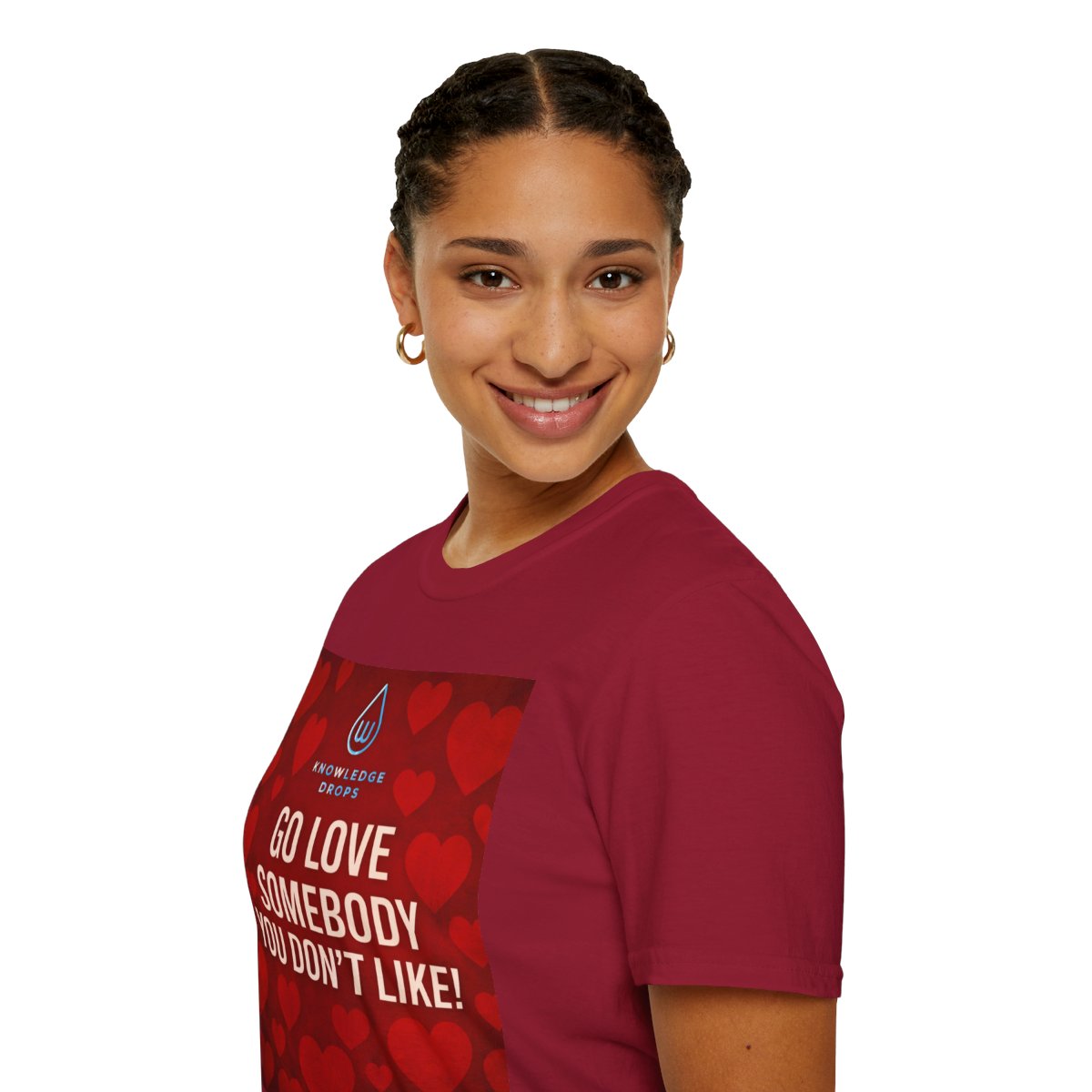 Love Someone You Don't Like Hearts T-shirt